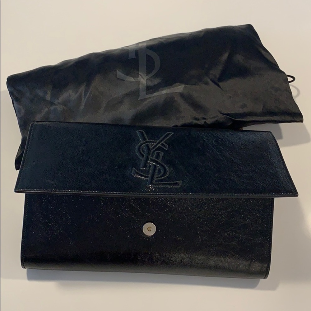 YSL / Yves Saint Laurent Clutch -Black